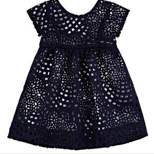 Baby CZ Girl's Cutout Dress